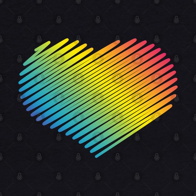 Rainbow Heart (Love) by MrFaulbaum